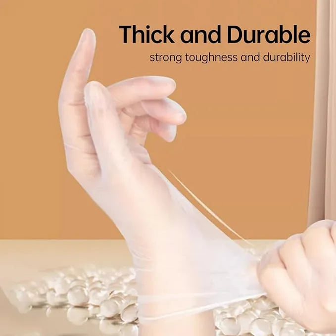 Jointown Vinyl Gloves, Disposable Cleaning, Powder Free, Latex Free, Non-Sterile Protective Glove, Gloves for Cooking - NeatNest