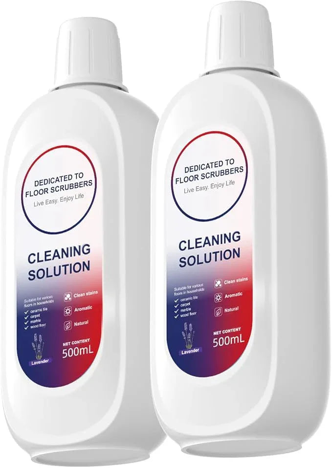 Floor Cleaning Solution Compatible With Tineco, Deep Cleans for Multiple Hard Floors, Suitable With All Robot Vacuums with Mopping and Cordless Wet/Dry Vacuum Mop Cleaner (Lavender 2 Bottle) - NeatNest