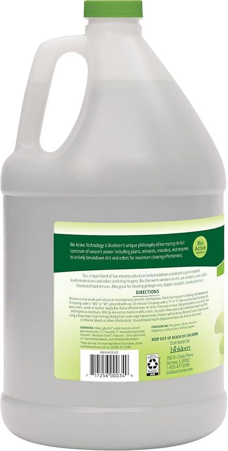Biokleen Bac-Out Carpet Stain Remover Enzymatic, Destroys Stains & Odors Safely, for Pet Urine, Laundry, Diapers, Wine, Carpets, More, Eco-Friendly, Plant-Based - NeatNest