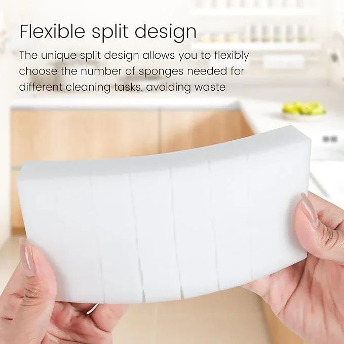 20PCS Melamine Sponge Magic Eraser Sponge in Bulk Small Cleaner Pads Melamine Pads for Dishes Cleaning Eraser for Kitchen, Bathroom, Toilet - 16x8x2cm (32 Small Pieces of Each Pack) - NeatNest