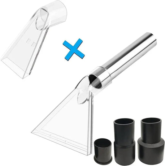 Happy Tree Universal Fit All Brands' Shop Vacs with 2-1/2"&1-7/8"&1-1/4" Adapter Clear Extractor Accessory for Upholstery & Carpet Cleaning & Car Detailing, Shop Vac Extractor Attachment Hose Kit - NeatNest