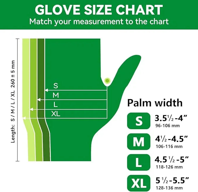 Plastic Gloves Disposable, Latex & Powder Free, Oil-Proof, Thick Clear Gloves Safe for Food Handling, Cooking, Kitchen - NeatNest