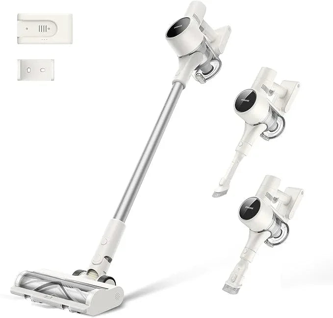 DREAME Cordless Vacuum Cleaner R10 Pure, 120AW Powerful Suction, Stick Vacuum Cleaner for Home, Anti-Tangle, LED Headlights, Up to 60 Mins Runtime, Lightweight for Carpet, Hard Floor, Pet Hair - NeatNest