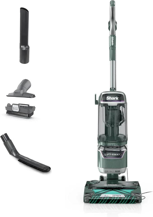 Shark Detect Pro Lift-Away ADV Bagless Upright Vacuum with DuoClean Detect, HEPA Filter, Anti-Allergen, Powerful Suction, and Odor Neutralizer Technology, Evergreen, LA802 - NeatNest