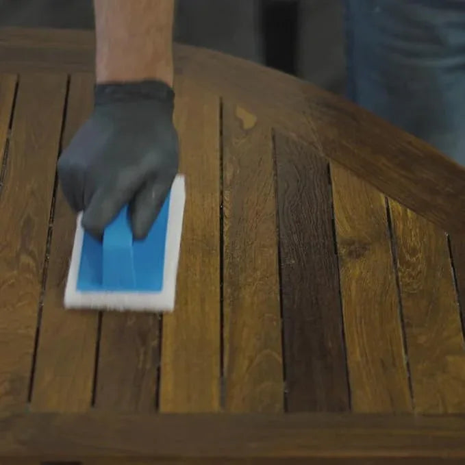 Teak Magic Marine Premium, Safe, Non-Destructive, High Performing Two-Step Gel Cleaner and Brightener for Wood Restoration without Sanding - NeatNest