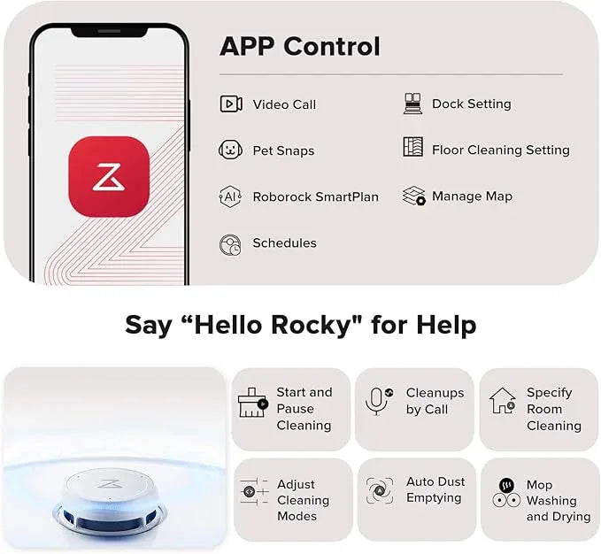 roborock Qrevo Curv Robot Vacuum and Mop, 18,500Pa Suction, Zero-Tangling, AdaptiLift Chassis, FlexiArm Technology, Hot Water Mop Washing & Dock Self Cleaning, Al Obstacle Recognition - NeatNest
