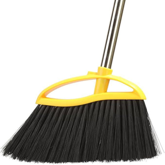 Soft Bristles Broom Indoor Angle Broom with Long Handle Soft Floor Sweeping Brooms Kitchen Broom - NeatNest