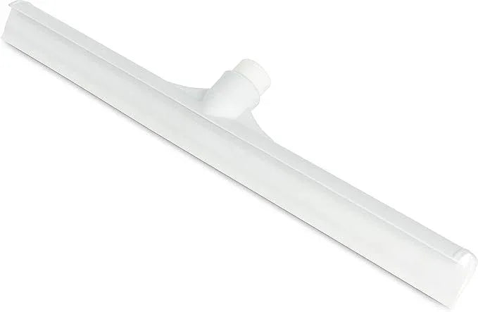 SPARTA 3656702 Plastic Floor Squeegee, Shower Squeegee, Heavy Duty Squeegee With Rubber Blade For Windows, Glass, Shower Doors, Floors, Windshields, 20 Inches, White, (Pack of 6) - NeatNest