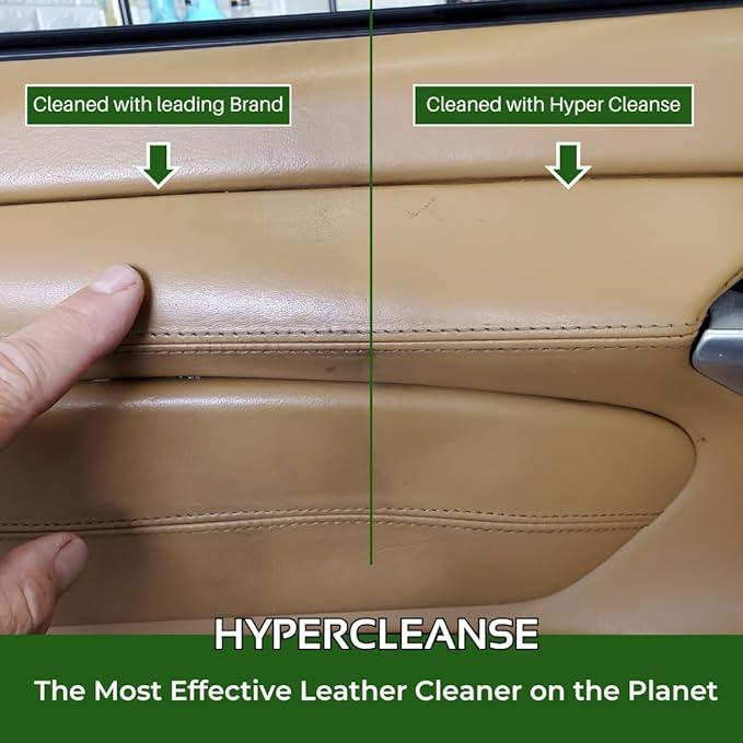 Lithium Hyper Cleanse Car Interior Cleaner - Car Cleaner Interior for Leather, Plastic, Carpet, Vinyl, and Tesla Vegan Leather - Solvent Free Interior Car Cleaner - Car Cleaning Spray (16 Oz) - NeatNest