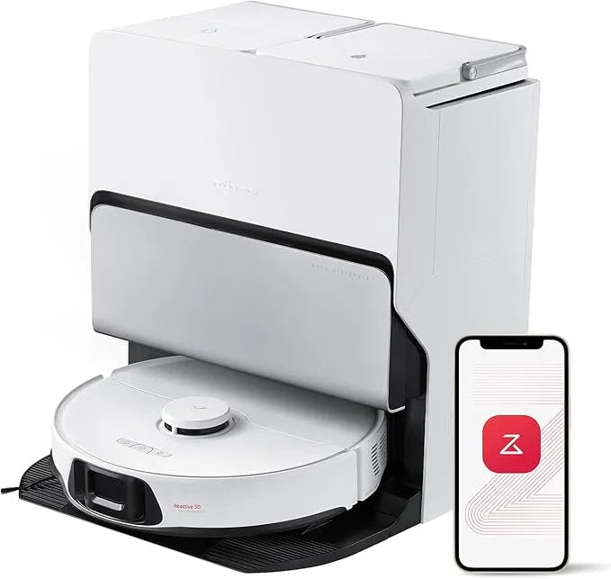 roborock S8 Max Ultra Robot Vacuum and Mop, All-in-One Dock, PreciSense LiDAR Navigation, Smart Dirt Detection, Self-Emptying, 8000Pa Suction for Various Floors, 20mm Auto Lifting for Carpet, White - NeatNest