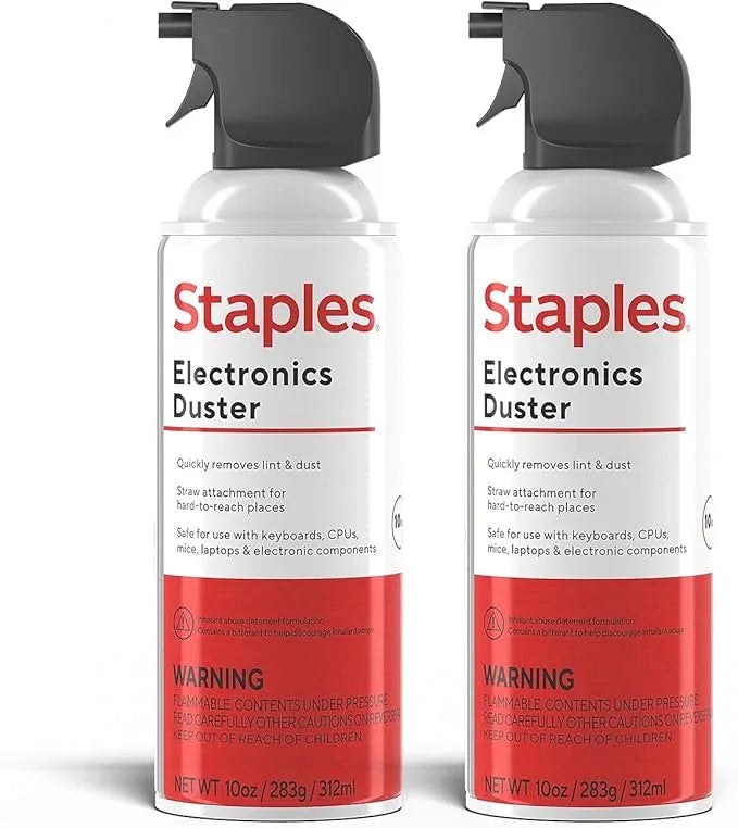 Staples Electronics Air Duster, 10 oz., 2/Pack - NeatNest