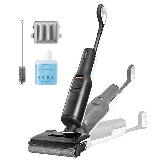 roborock F25 LT Wet Dry Vacuum Cleaner and Mop, 20000Pa Cordless Vacuum Mop Combo, 194°F High Temperature Self Cleaning & Hot Air Flash Drying, 180° Lie-Flat Hard Floor Cleaner, Edge to Edge Cleaning - NeatNest