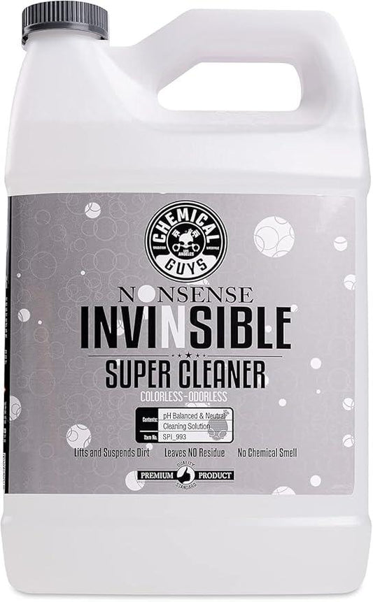 Chemical Guys Nonsense Colorless & Odorless All Surface Cleaner - Interior Cleaner, Safe for Vinyl, Rubber, Plastic, Carpet, and Upholstery, pH Balanced, Residue-Free, Unscented, 1 Gallon (128 fl oz) - NeatNest