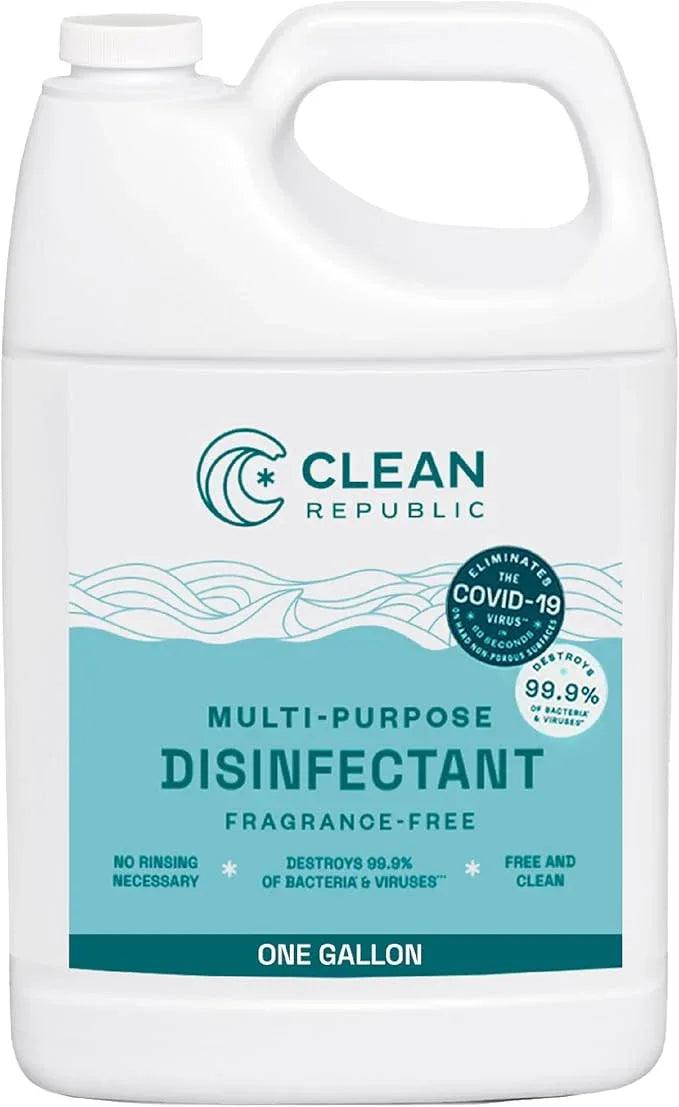 Clean Republic Multi-Purpose Disinfectant Cleaner, 1 Gallon Bottle - NeatNest