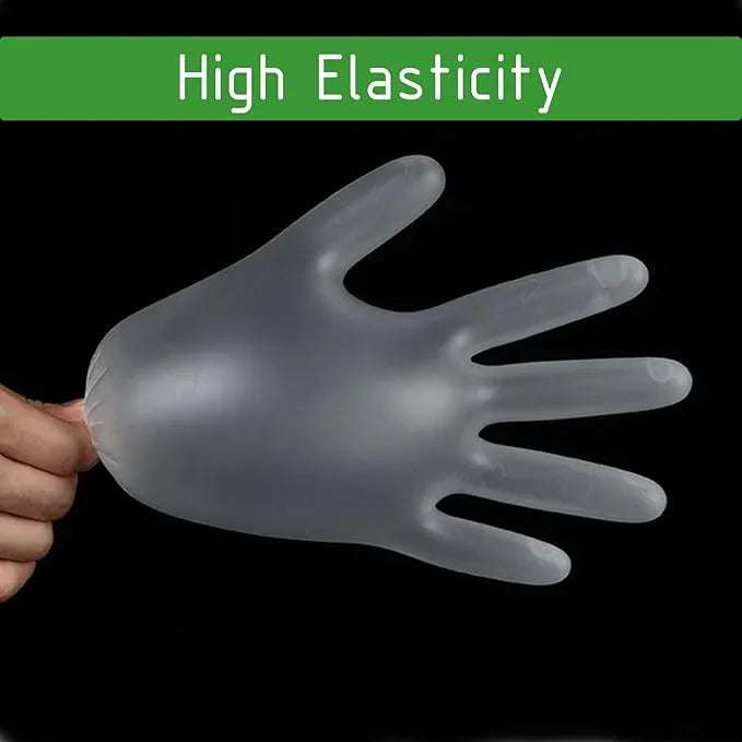 Clear Vinyl Food Safe Disposable Gloves Latex Free Powder Free for Food Prep Handling Cooking Cleaning - NeatNest