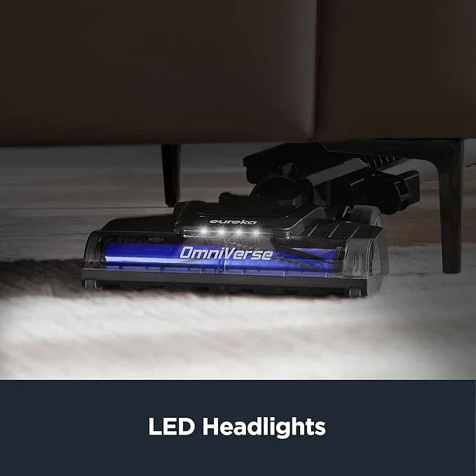 Eureka Pet Upright Vacuum Cleaner for Carpet and Hard Floor, Powerful Bagless Vacuum Cleaner for Home with HEPA Filter and Pet Tool, OmniVerse NEU801BL with QuickShift Technology, Blue - NeatNest