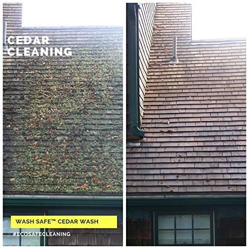 CEDAR WASH Eco-Safe and Organic Wood Cleaner, 10 lb. Container, Clear (WS-CW-10LB) - NeatNest