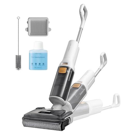 roborock F25 GT Vacuum Mop All in One, Wet Dry Vacuum Cleaner Cordless, 20000Pa Floor Cleaner Machine for Tile Hardwood Wood Vinyl Floor, Edge to Edge Self Cleaning Electric Mop with 180° Lie-Flat - NeatNest