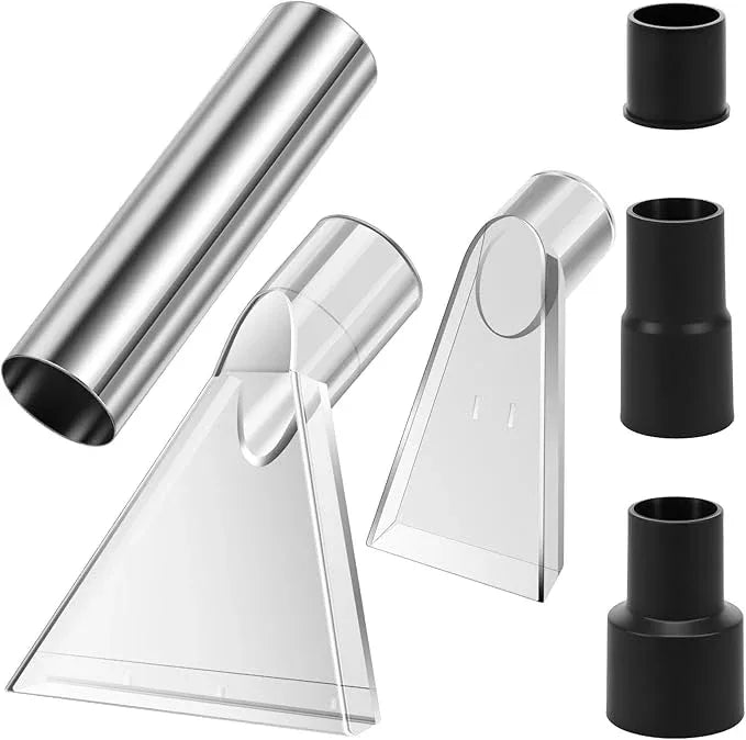 Universal Clear Wet Dry Vac Attachments, Compatible with All Shop Vac Extractor Easy Installation Vac Extractor Attachment for 1-1/4" 1-7/8" 2-1/2" Diameter Hose for Carpet Cleaning Auto Detailing - NeatNest