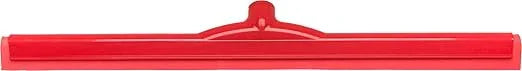 SPARTA 4156805 Plastic Floor Squeegee, Shower Squeegee With Double Foam For Window, Glass, Shower Door, Floor, Windshield, 24 Inches, Red, (Pack of 6) - NeatNest