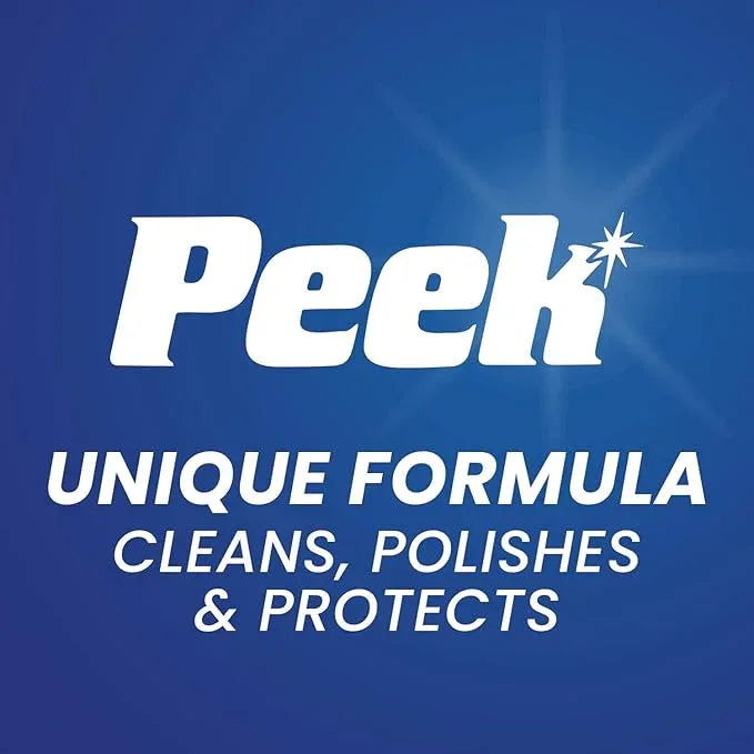 Tri-Peek Peek Polish, Multipurpose Metal Cleaner, Polish and Protect All Metals & Fibreglass, Aluminum, and Chrome Metal Polisher, Silverware, Glass & Acrylics Cleaner, 250ml (9.83 oz) Canister - NeatNest