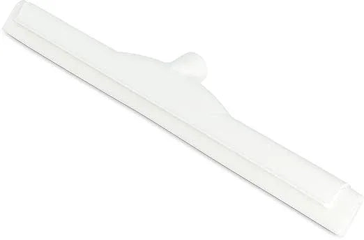 SPARTA 4156702 Plastic Floor Squeegee, Shower Squeegee With Double Foam For Window, Glass, Shower Door, Floor, Windshield, 18 Inches, White, (Pack of 6) - NeatNest