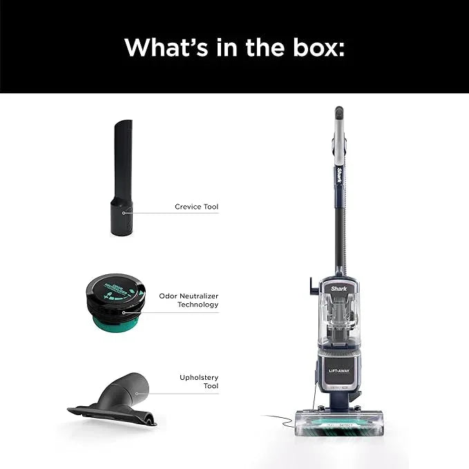 Shark Detect Pro Speed Lift-Away ADV Bagless Upright Vacuum with DuoClean Detect, Anti-Allergen, Lift-Away, and Odor Neutralizer Technology, LA742 - NeatNest