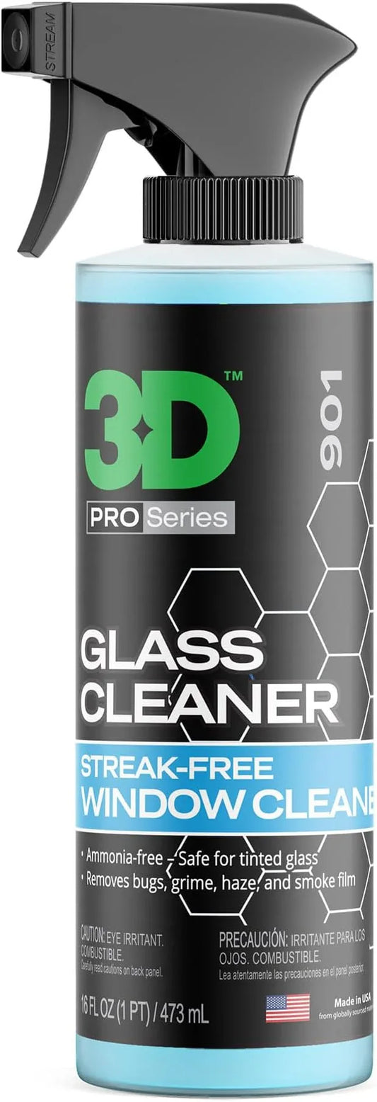 3D Glass Cleaner - Ready to Use, Tint Safe, Streak Free Glass Cleaner - 16oz. - NeatNest