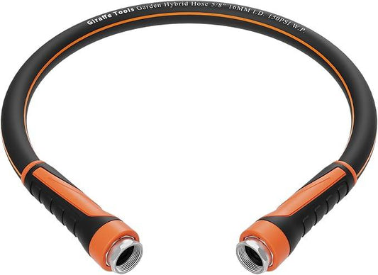 Giraffe Tools Garden Leader Hose 3ft x 5/8", Short Water Hose Heavy Duty, Flexible, Lightweight Hybrid Hose with Swivel Handle, Double Female Fittings, Burst 600 PSI - NeatNest