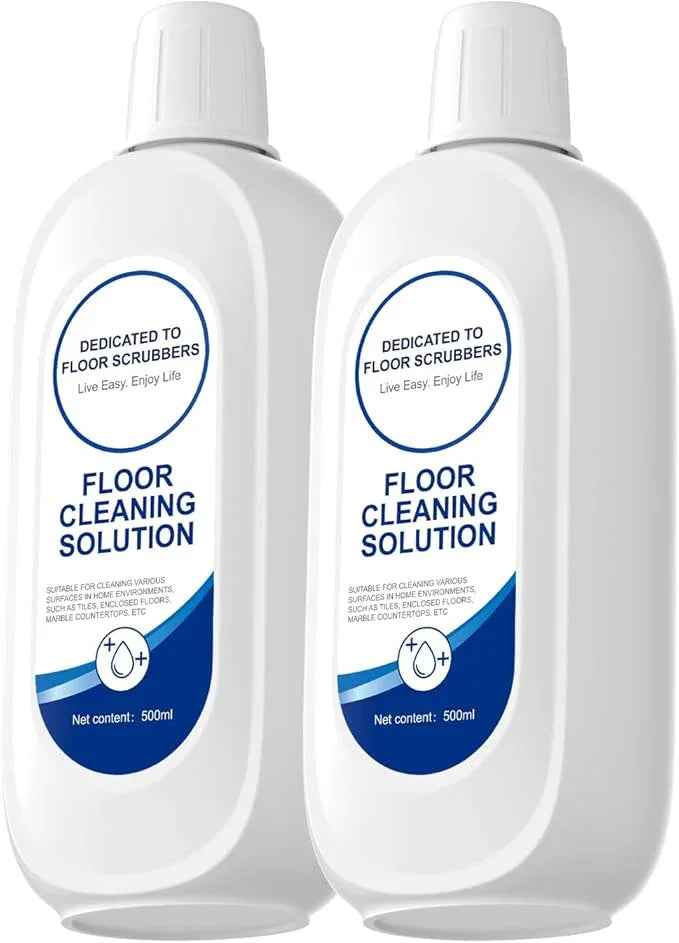 Floor Cleaning Solution Compatible With Tineco, Deep Cleans for Multiple Hard Floors, Suitable With All Robot Vacuums with Mopping and Cordless Wet/Dry Vacuum Mop Cleaner (Original 2 Bottle) - NeatNest