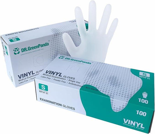Clear Vinyl Food Safe Disposable Gloves Latex Free Powder Free for Food Prep Handling Cooking Cleaning - NeatNest