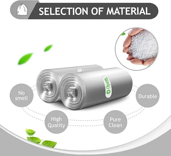 Teivio 1 Gallon(Fit 0.5-1 Gal)110 Counts Strong Tiny Trash Bags Mini Garbage Bags, Bathroom Trash Can Bin Liners, Small Plastic Bags for home office kitchen, fit 5 Liter, 0.5-1 Gal (Grey) - NeatNest