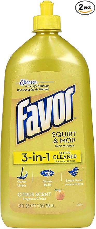 Favor 3-in-1 27oz Floor Cleaner (Package May Vary) Pack of 2 - NeatNest