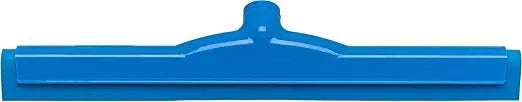 SPARTA 4156714 Plastic Floor Squeegee, Shower Squeegee With Double Foam For Window, Glass, Shower Door, Floor, Windshield, 18 Inches, Blue, (Pack of 6) - NeatNest