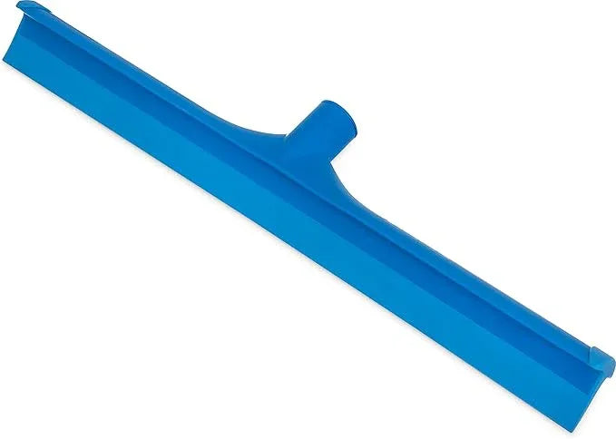 SPARTA 3656714 Plastic Floor Squeegee, Shower Squeegee, Heavy Duty Squeegee With Rubber Blade For Windows, Glass, Shower Doors, Floors, Windshields, 20 Inches, Blue, (Pack of 6) - NeatNest