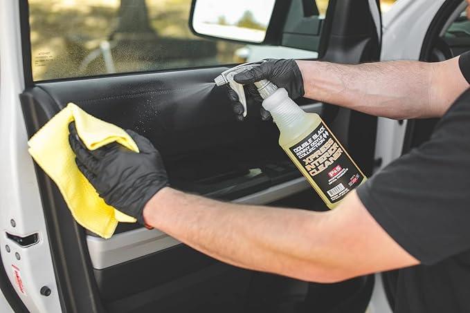 P & S Professional Detail Products Xpress Interior Cleaner – Safe for Leather, Vinyl, Plastic & More, Removes Dirt, Grease & Oil, No Residue, Fresh Scent, No Dilution Needed - 1 Gallon - NeatNest