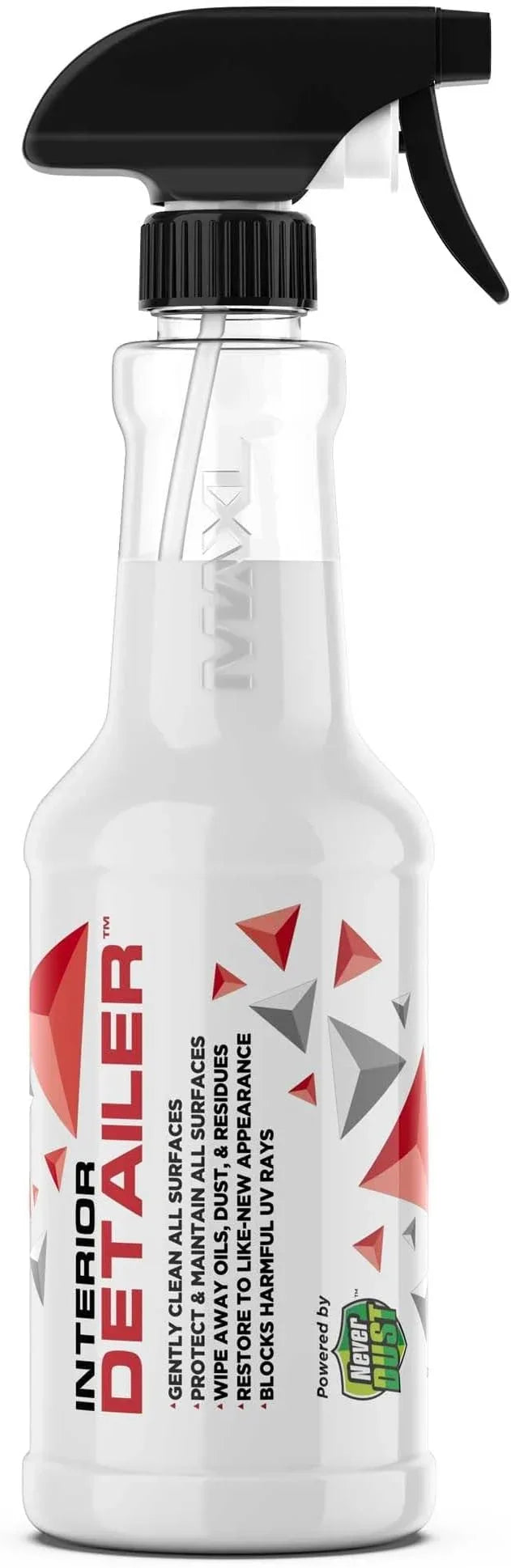 MAXL® Interior Car Cleaner Detailer Spray with NeverDust® Technology Formula (20oz, 1 Pack) - Repels Dust, Wipes Oil, Residue with Matte Finish for Leather, Dash, Trim & Screens - Safe on All Surfaces - NeatNest