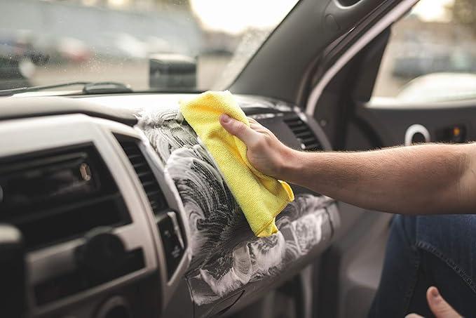 P & S Professional Detail Products Xpress Interior Cleaner – Safe for Leather, Vinyl, Plastic & More, Removes Dirt, Grease & Oil, No Residue, Fresh Scent, No Dilution Needed - 1 Gallon - NeatNest