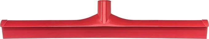 SPARTA 3656705 Plastic Floor Squeegee, Shower Squeegee, Heavy Duty Squeegee With Rubber Blade For Windows, Glass, Shower Doors, Floors, Windshields, 20 Inches, Red - NeatNest