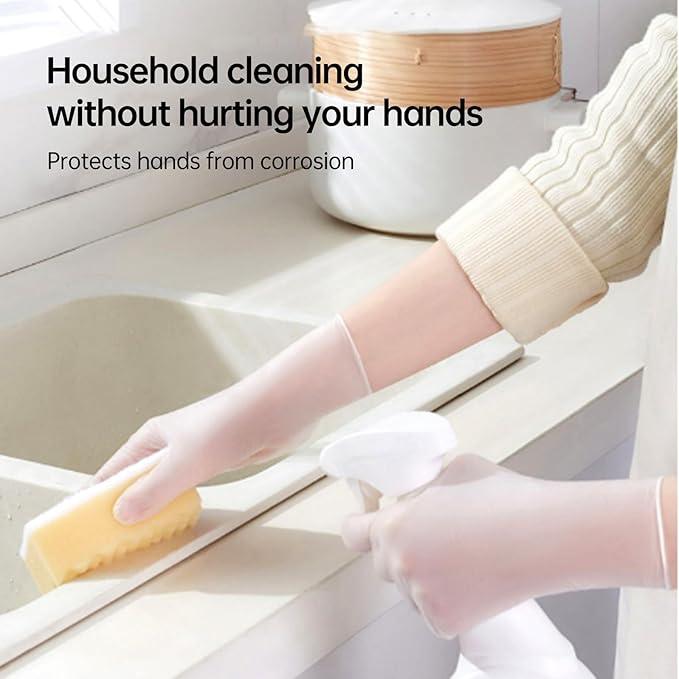 Jointown Vinyl Gloves, Disposable Cleaning, Powder Free, Latex Free, Non-Sterile Protective Glove, Gloves for Cooking - NeatNest