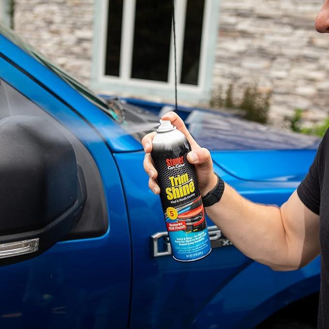 Stoner Car Care 99056 Interior Detailing 8-Piece Kit Includes Carpet and Upholstery Cleaner, Leather Cleaner, Trim Shine, Trim Clean, Premium Glass Cleaner, Power Clean, and Two Microfibers - NeatNest