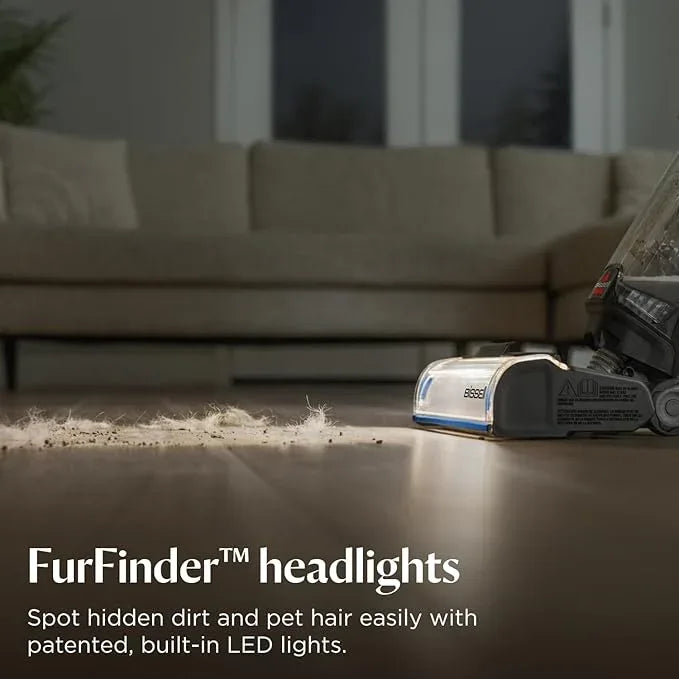 Bissell CrossWave OmniFind Cordless Wet Dry Vacuum with FurFinder Headlights, Multi-Surface Hard Floor Cleaner, 3967F - NeatNest