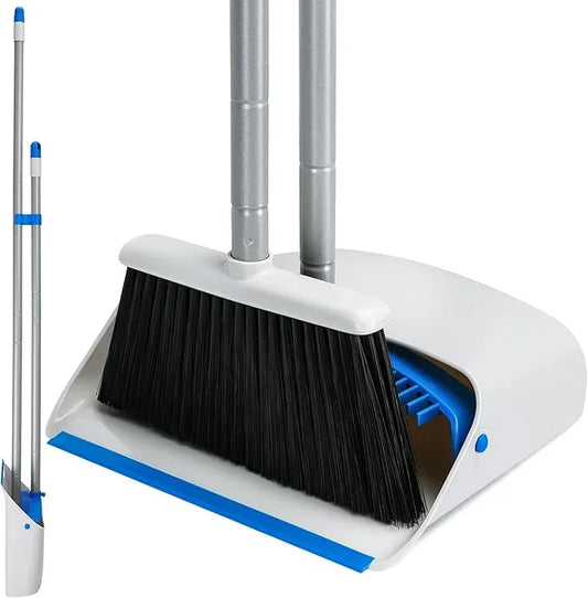 Broom with Dustpan Combo Set, Dustpans Stand Up - NeatNest