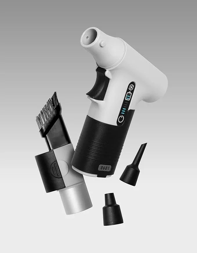 130,000RPM Cordless Air Duster & Mini Vacuum Cleaner – Rechargeable 100W Handheld Blower for Keyboard, Car, Electronics, PC, Home, Office – Eco-Friendly Alternative to Canned Air - NeatNest