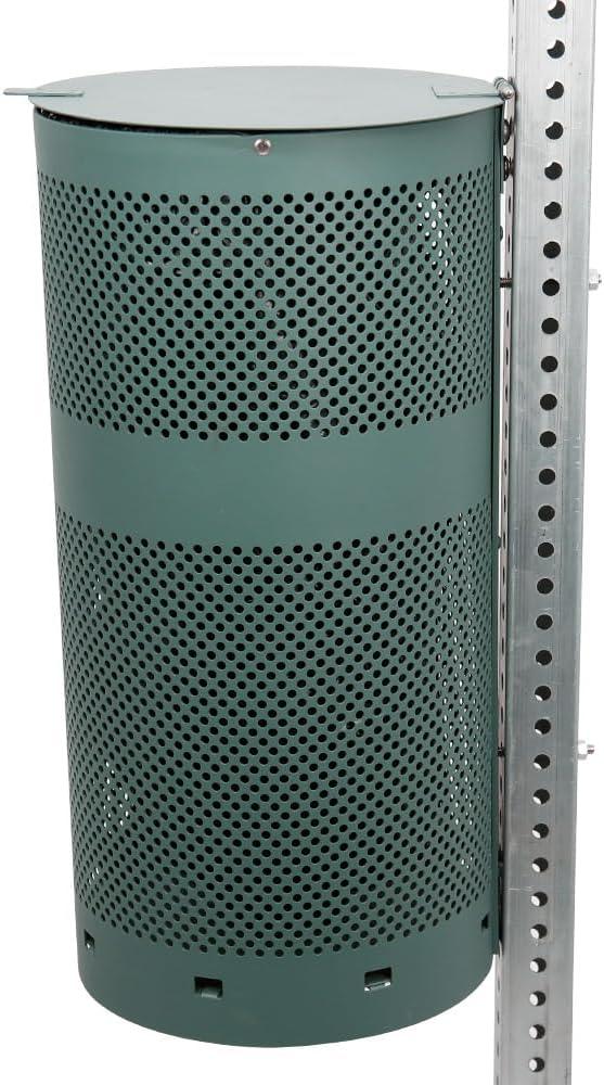 ZERO WASTE USA - Rust Proof Aluminum Dog Waste Station - Free 400 Waste Roll Bags & 25 can Liners - 10-Year Warranty - Over 500k Sold in USA (Green) - NeatNest