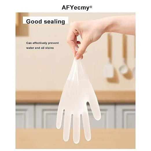 Clear Vinyl Gloves, Powder-Free & Latex-Free, Disposable Clear Gloves, Cleaning Gloves,5 Mil, 1000 Count, X-Large - NeatNest