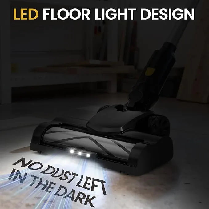 190W Brushless Cordless Vacuum Cleaner Compatible with DeWalt 20V Battery (Tool Only), 20KPa Portable 5-in-1 Lightweight Stick Handheld Vacuum with HEPA Filter for Car Home Carpet Hardfloor Pet Hair - NeatNest