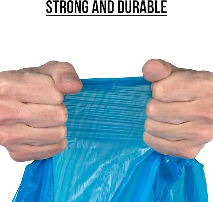 Ultrasac 10 Gallon 0.9 MIL Blue Drawstring Trash Bags - 16.5" x 28.5" - Pack of 648 - Fits simplehuman D - NeatNest