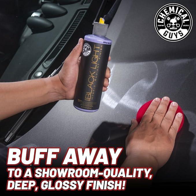 Chemical Guys Black & Dark Color Paint Maintenance Kit - Enhance Gloss, Deepen Shine, Protect Dark Finishes, Restore Depth, Minimize Swirls, Car Care Kit for Black Cars HOL_201 - NeatNest