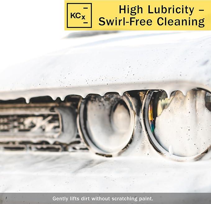 KOCHCHEMIE Gentle Snow Foam - pH Neutral Pre-Cleaning; Works With Foam Cannons & Sprayers; Manual Washing Shampoo; Safe on Existing Wax & Sealed Surfaces; Unique Cherry Fragrance (1 Liter) - NeatNest